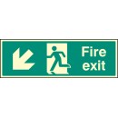 Fire Exit - Down and Left