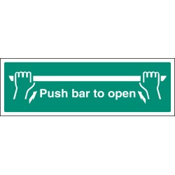 Push Bar to Open