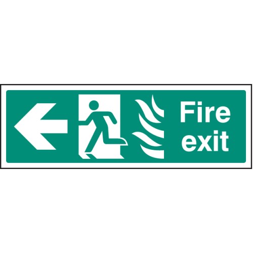 HTM Fire Exit - Arrow Left