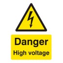 Warning - High Voltage Cables Underground