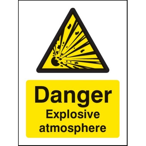 Danger - Explosive Atmosphere BS5499