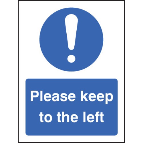 Please Keep to the Left