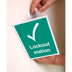 Lockout Station - Projecting Signs