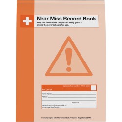 A4 Near Miss Record Book