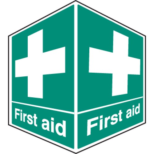 First Aid - Projecting Sign