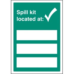 Spill Kit Located At - Adapt-a-Sign