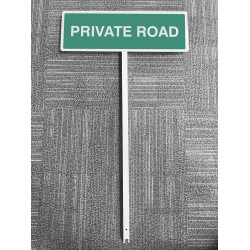 Private Road - Verge Sign