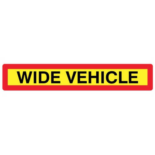 Wide Vehicle Panel - Long Length