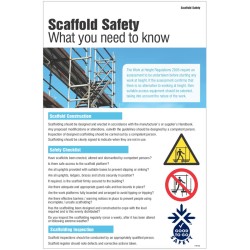 Scaffold Safety - Poster