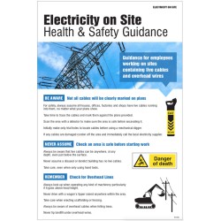 Electricity On Site - Poster