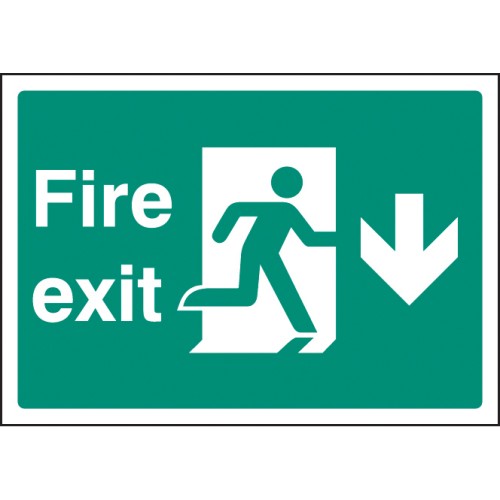 A4 - Fire Exit Down