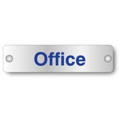 Office - Visual Impact - Aluminium Door Sign