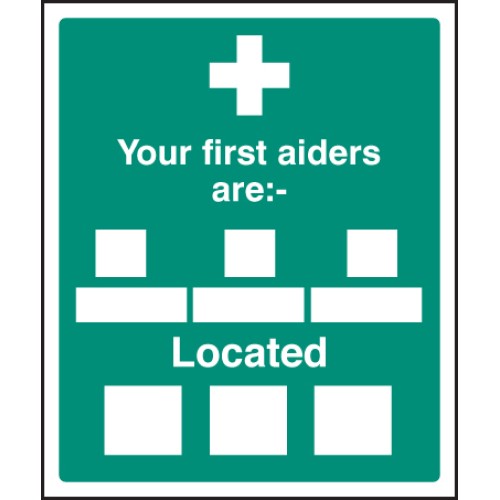 Your First Aiders Are