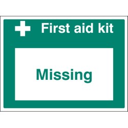 First Aid Kit Missing