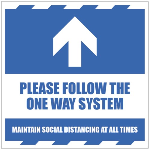 Arrow Up - Follow the One Way System