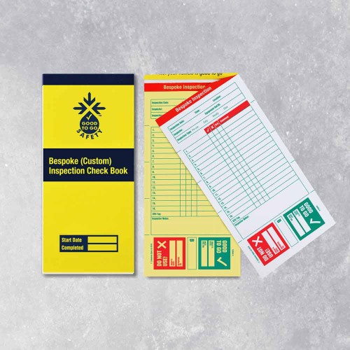 Equipment Inspection Check Books